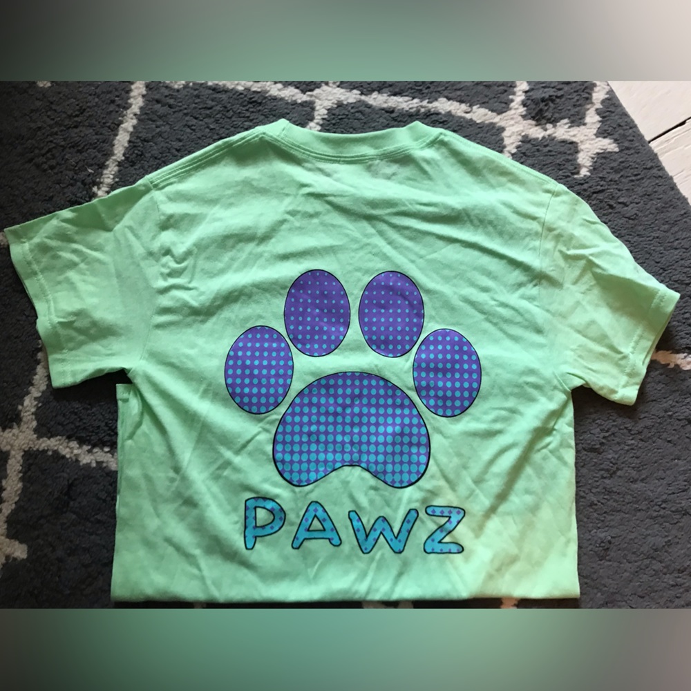 PAWZ tee shirt
